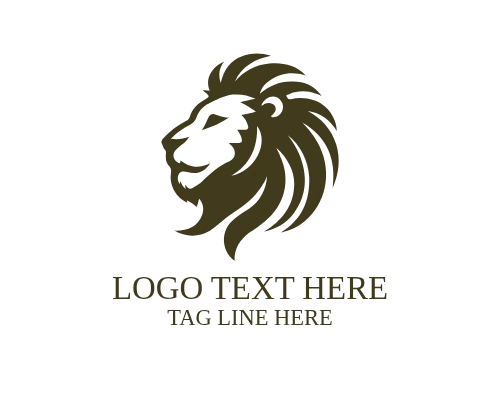 Refined Signature Lion Logo