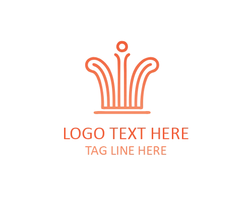 Regal Gold Crown Symbol Logo for Premium and Prestige Brands