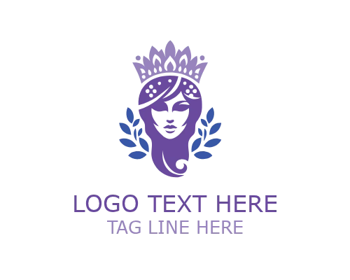 Regal Queen Crown Logo for Royal and Prestige Branding