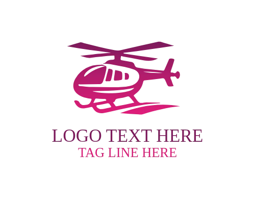 Rescue Helicopter Logo Design