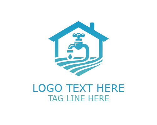  Residential Plumbing Logo