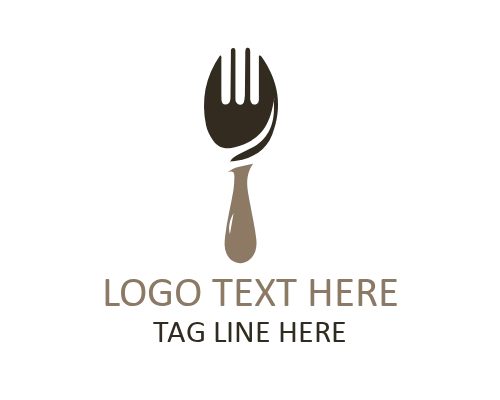 Restaurant Dining Fork Brand Logo logo template preview