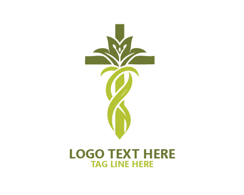 Resurrection Cross Sunrise Logo