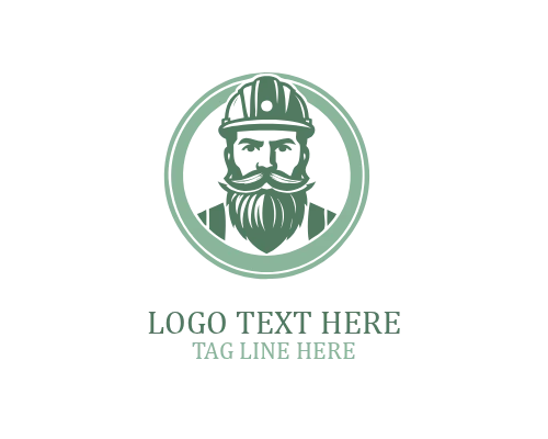 Retro Industrial Hipster Logo