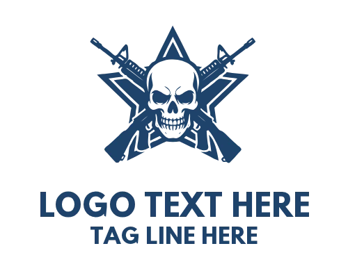 Rifle Icon Logo