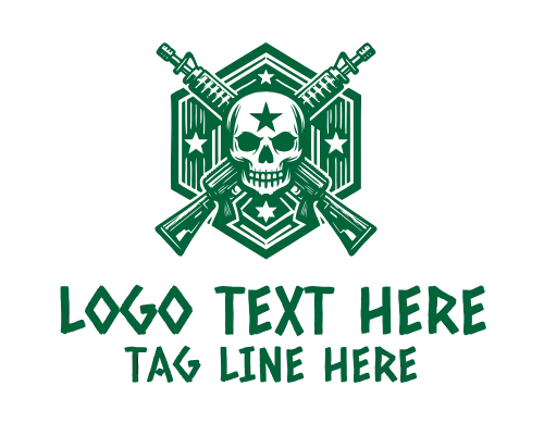Rifle Silhouette Logo
