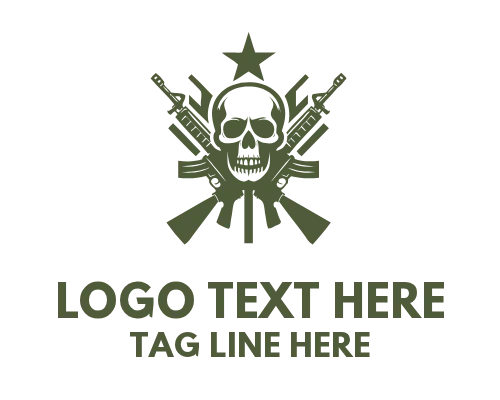 Rifles Military Logo