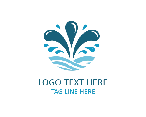 Ripple Effect Splash Logo