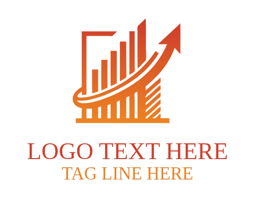 Rising Finance Arrow Logo