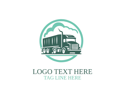 Road Haulage Truck Logo