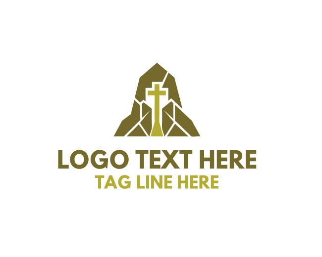 Rock Church Sacred Design Logo