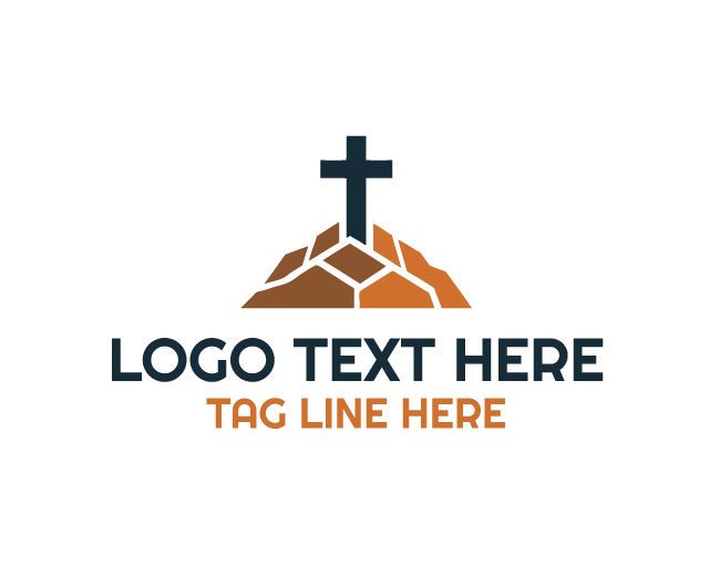 Rock Church Spirit Design Logo