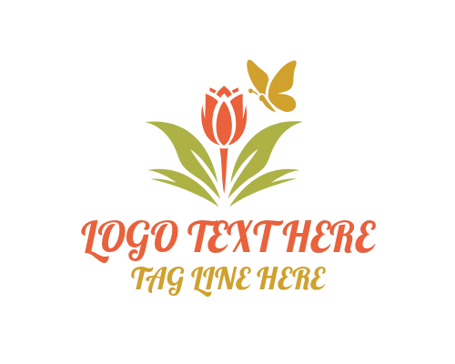 Romantic Tulip Logo