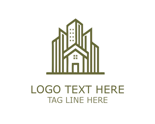 Roof Grid Real Estate Logo