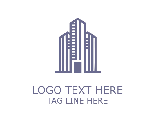 Rooftop Line Real Estate Logo