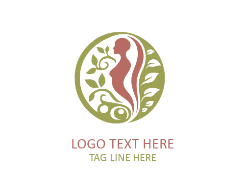 Rootedself Women Tree Logo