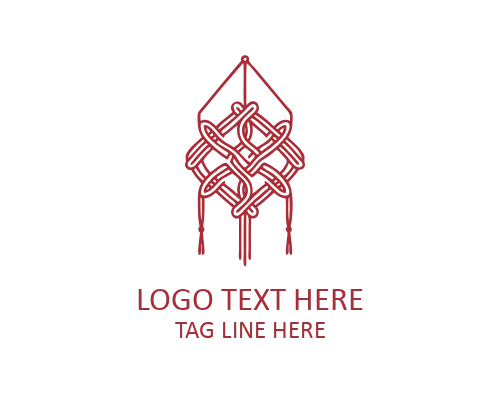 Rope Botanical Macramé Logo