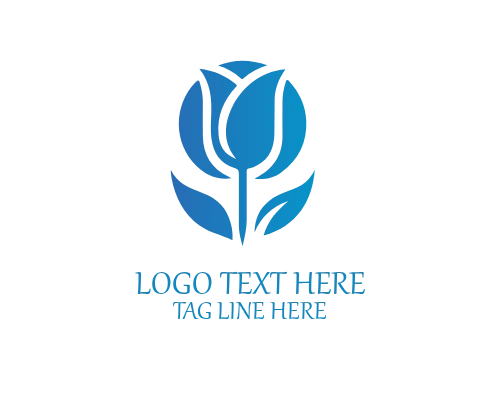 Rose Flower Logo for Calm, Wellness, and Lifestyle Brands