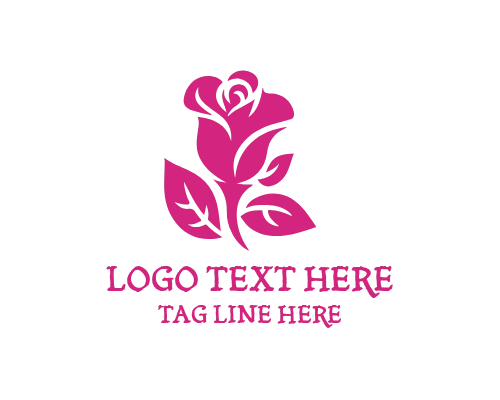 Rose Flower Logo