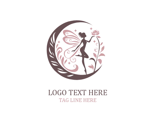  Rose Garden Fairy Logo