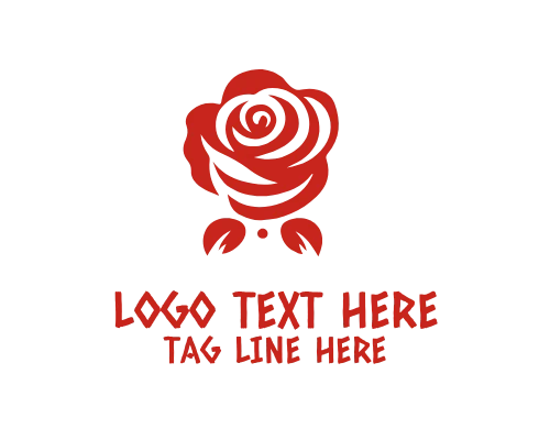 Rose Line Art Logo