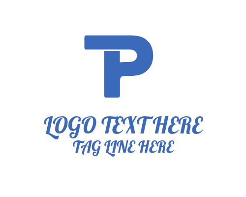 Rounded Letter P Logo