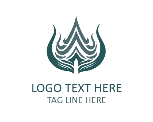 Royal China Traditional Architecture Logo for Premium Heritage Branding