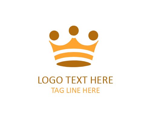  Royal Golden Crown Logo for Luxury and Prestige Branding