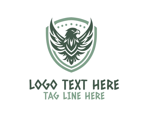 Royal Golden Eagle Luxury Logo