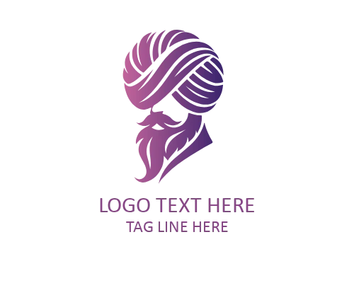Royal Heritage Turban Logo for Elite, Cultural, and Prestige Brands