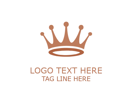 Royal Layered Crown Logo
