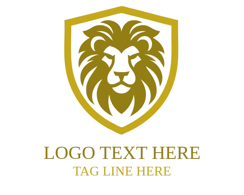 Royal Lion Shield Logo