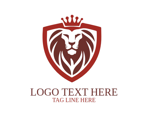 Royal Lion Shield Logo