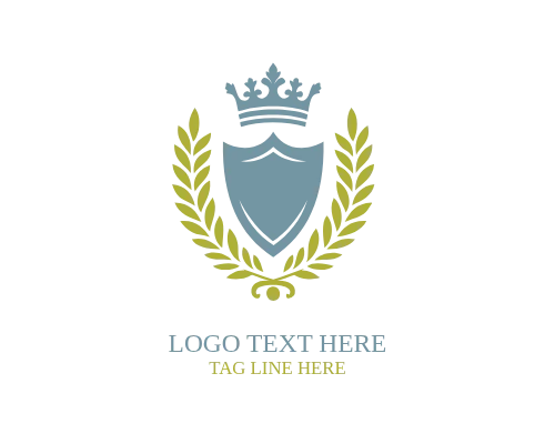 Royal Shield Crown Logo