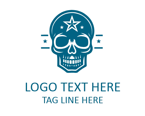 Royal Star Skull Badge