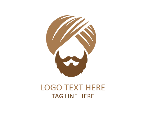  Royal Style Turban Logo for Prestige, Heritage, and Cultural Brands