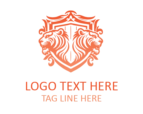 Royal Tiger Crest Logo