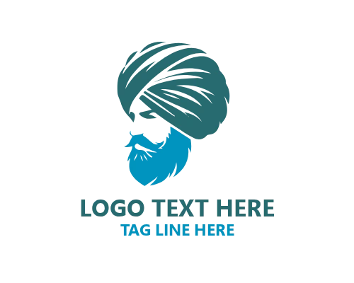 Royal Turban Logo for Prestige, Elite, and Cultural Brands