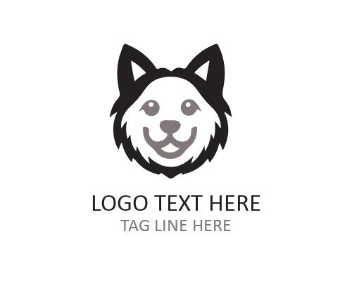 Running Doggy Mascot Logo