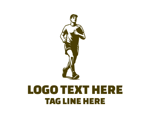 Running Man Trail Adventure Logo