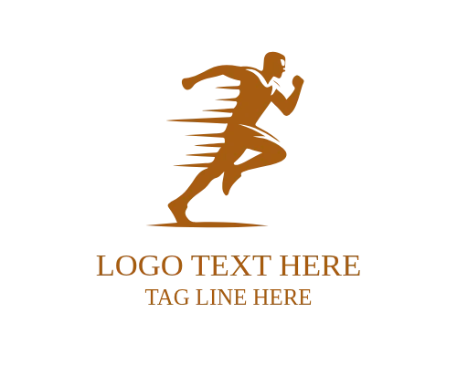  Running Man Urban Street Fitness Logo