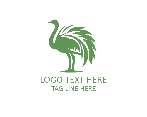 Running Ostrich Active Logo