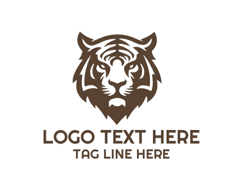Running Tiger Speed and Agility Logo
