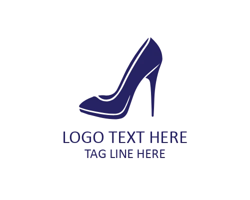 Runway Muse Heel Logo for Designer Fashion Labels