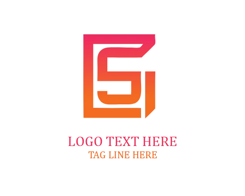 S Monogram Letter Logo
