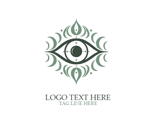 Sacred Boho Eye Logo