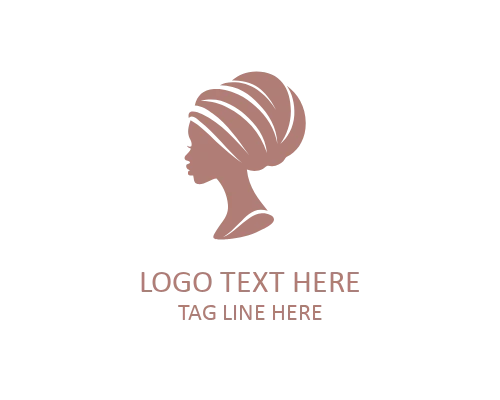  Sacred Patterns African Woman Logo