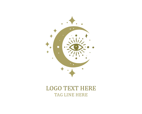Sacred Vision Boho Eye Logo