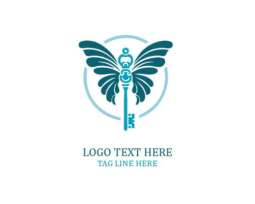  Sacred Wind Wings Key Logo