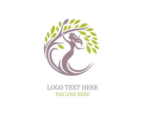 Sacred Woman Tree Logo